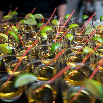 wedding reception drinks